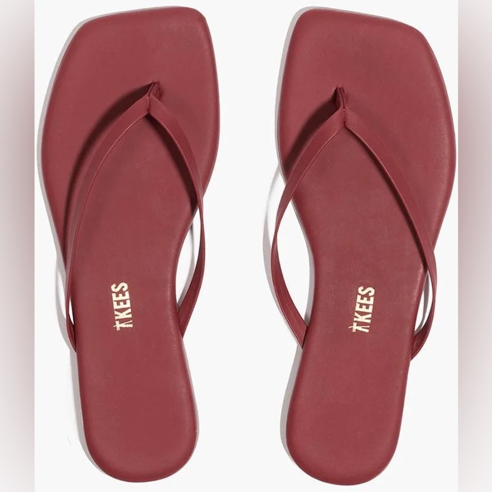 TKEES Lily Square Toe Sandal